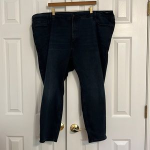 Old Navy Rockstar Super Skinny High Rise Secret-slim pockets 26 short